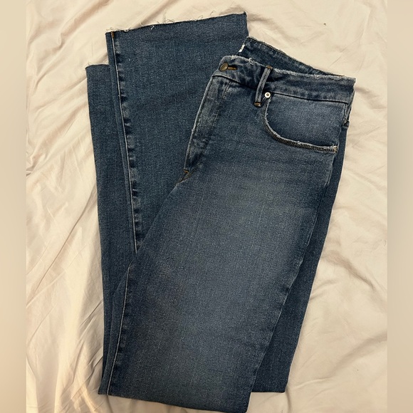 Good American Classic Bootcut Jeans in a Medium Wash Size 14/32 - Picture 2 of 7